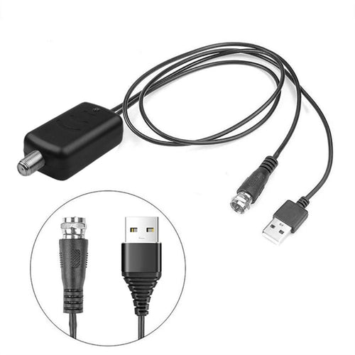 Outdoor Digital TV Antenna Amplifier Indoor HDTV Amplifier Signal Booster