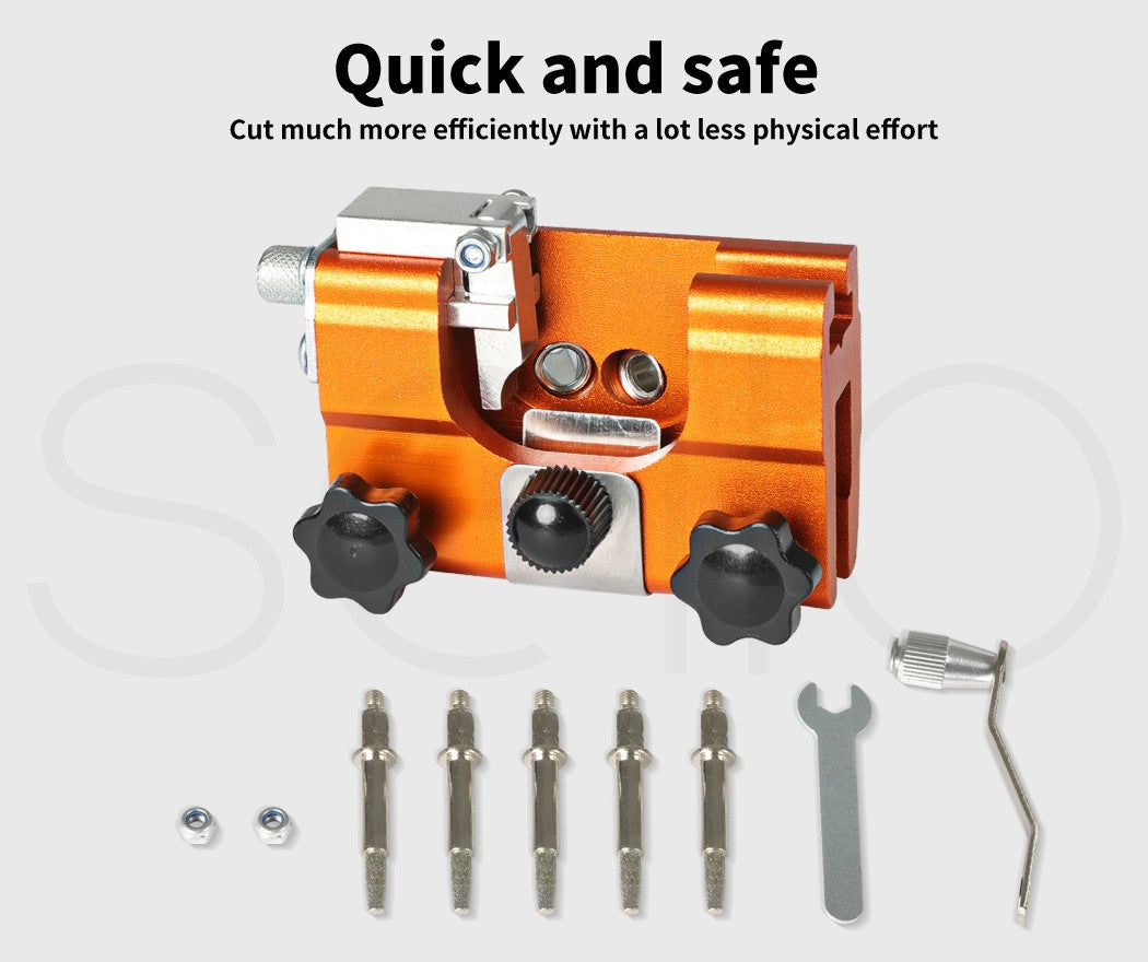 Portable Chainsaw Sharpener Jigs With 5 Grinding Head Tool Chain Saw