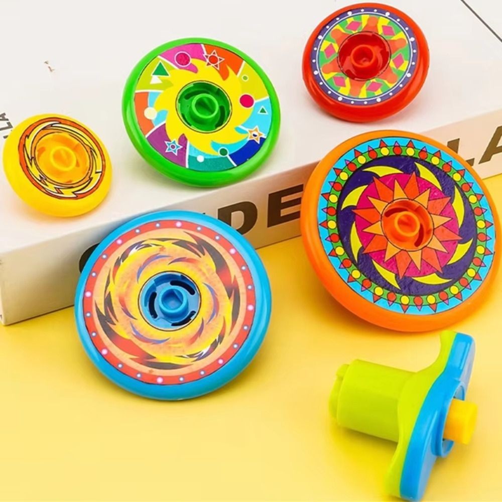Kids Spinning Tops Gyro Stacked Spinning Tops Toys Stacking Battle Gyro Toy AU