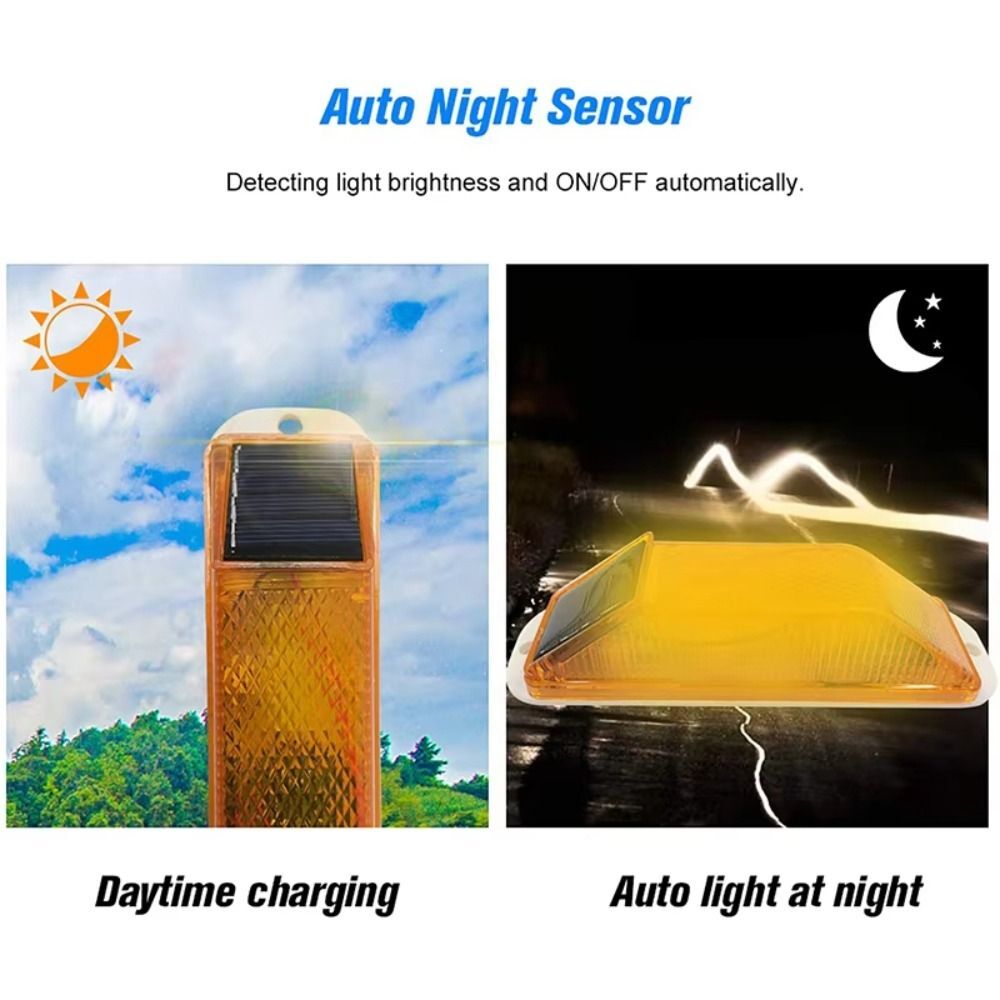 Waterproof Solar Guardrail Light Rechargeable LED Outline Lights