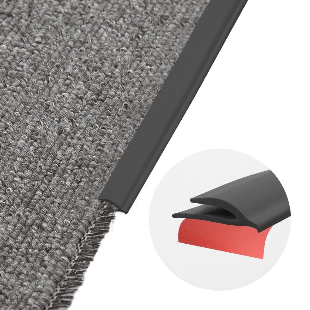 Cuttable Carpet Edge Trim Strip Self Adhesive Rug Edge Protector Household