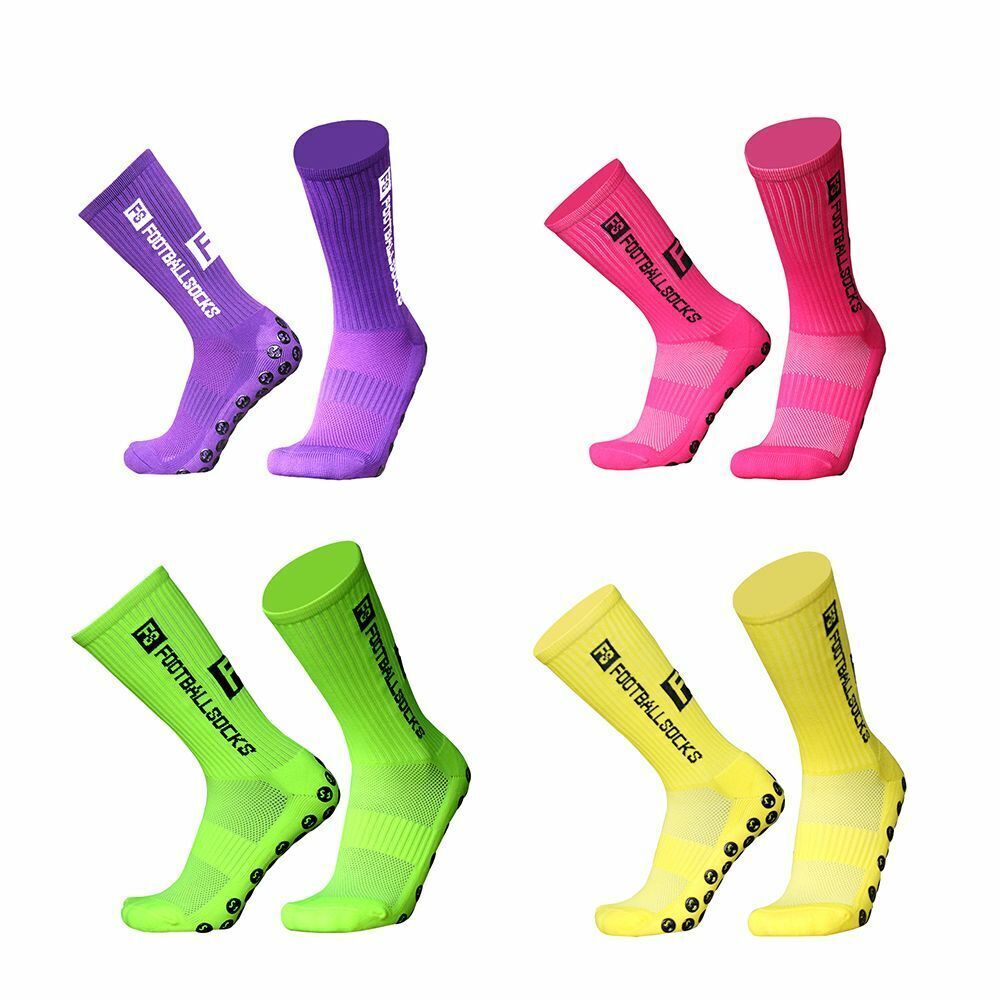 Socks Grip Anti Slip Soccer Socks Round Silicone Suction Cup Football Socks