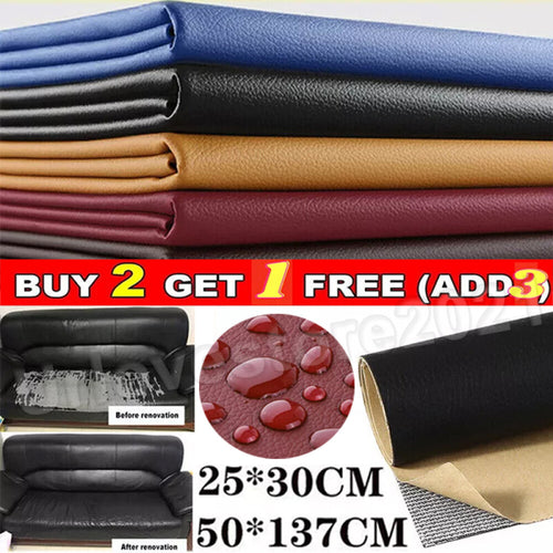 Self Adhesive Leather Repair Patch Couch Sofa Car Seat Chair Renovation Sticker – Compatible with Seat