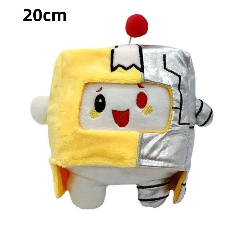 Lankybox Foxy Boxy Ghosty Rocky Baby Shark Lankybot Soft Stuffed Plush Doll Toy