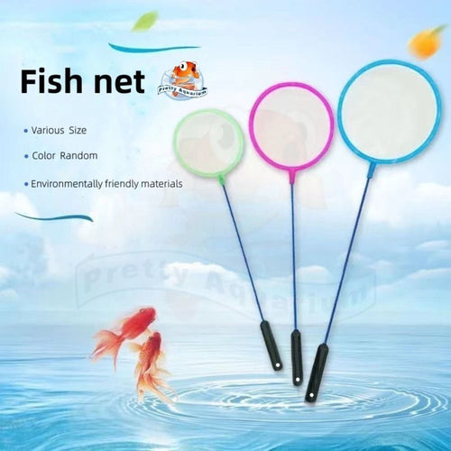 Plastic Aquarium Shrimp Net Random Color Fine Net Mesh Small Ponds