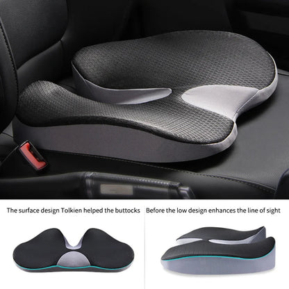 Cushion Non Slip Orthopedic Memory Foam Prostate Cushion Compatible with Tailbone Sciaticaback Pain Relief Comfort Chair Car Seat