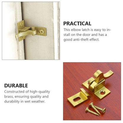 Home Improvement Bird Latch Lock Brass Door Catch New Door Elbow Buckle  Window