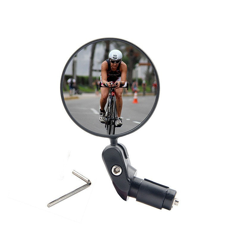 1pc MTB Mountain Bike Rearview Mirror Bicycle Handlebar Convex Rear View Mirror