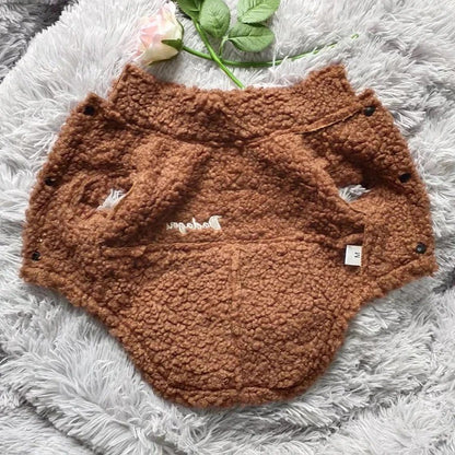Warm Fleece Small Dog Winter Coat Jacket Pet Puppy Vest Clothes Padded Apparel