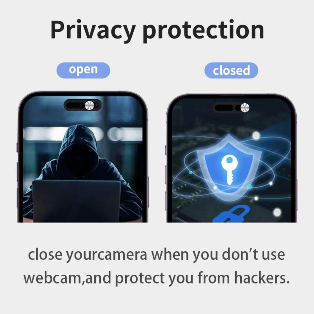 Cover Lens Sticker Front Camera Slider Privacy Cap Compatible with iPhone 14 14 ProMax Plus