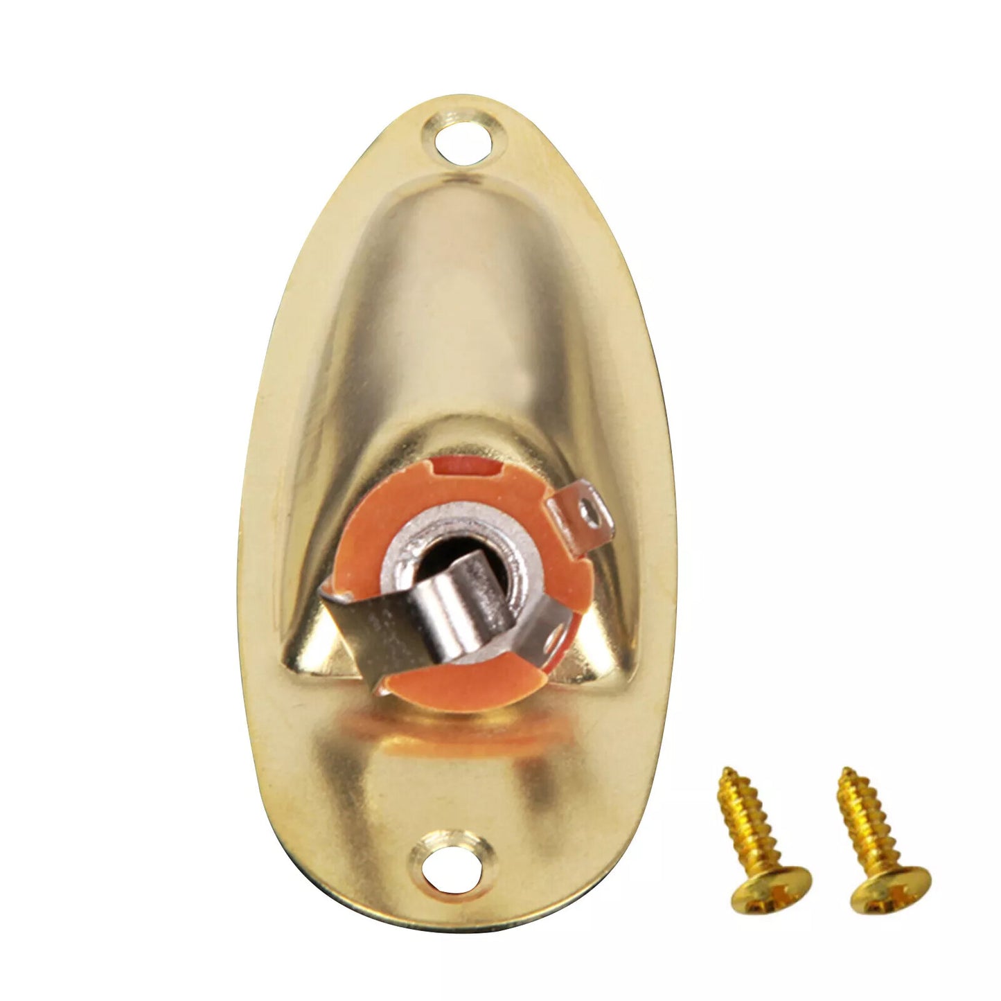 Guitar Boat Output Input Jack Plate Socket Screws For Fender Stratocaster Strat
