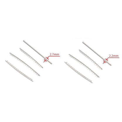 Stainless Steel Fingerboard Frets 2.2mm Guitar Replacement Parts  Guitar