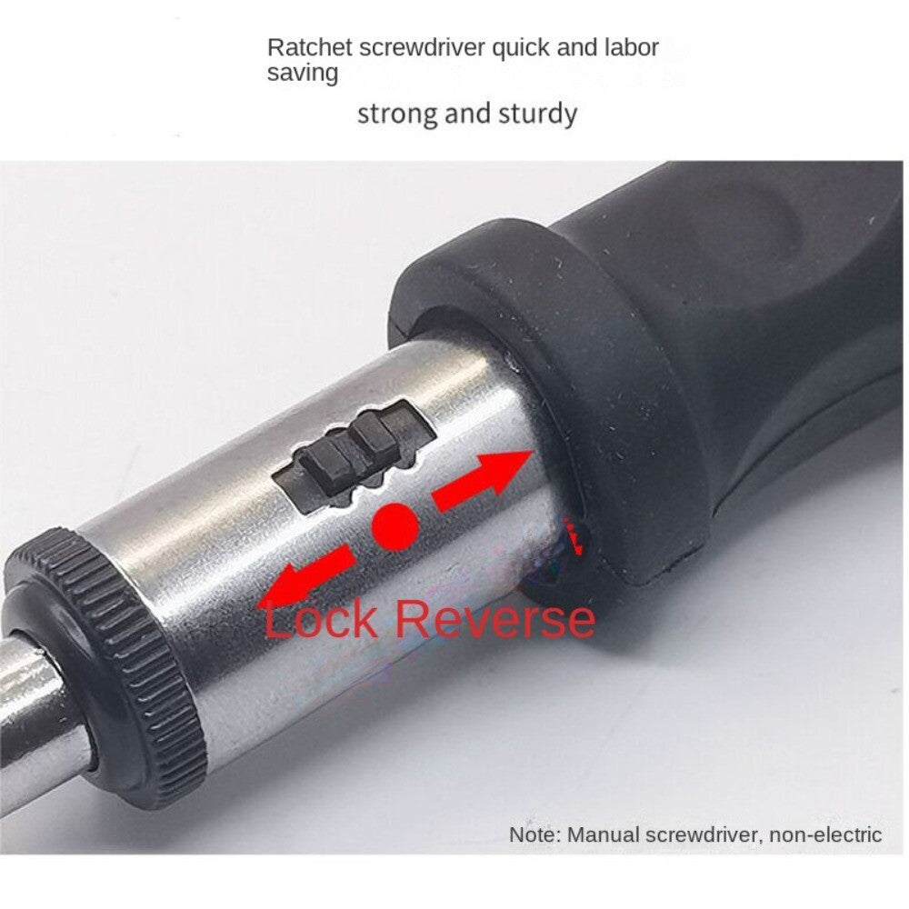 1/4 Inch Hex Ratchet Screwdriver Handle Adjustable Screwdriver  Bicycle