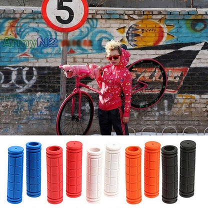 Silicone Grips for BMX MTB Cycle Road Mountain Bike Scooter Bicycle Handle bar