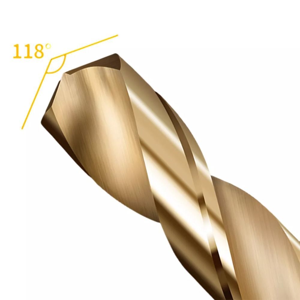 12mm-35mm Twist Drill HSS Cobalt Reduced Shank Drills Metal Hole Opener