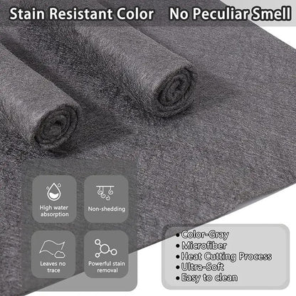 5SizeThickened Magic Cleaning Cloth Streak Free Reusable Microfiber Cleaning Rag