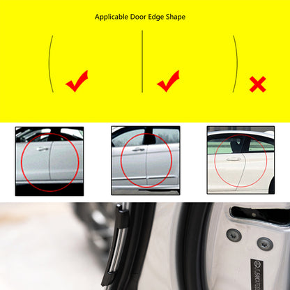 4Pcs Edge Guard Door Anti Collision Strip Protector Universal Car Accessories AU