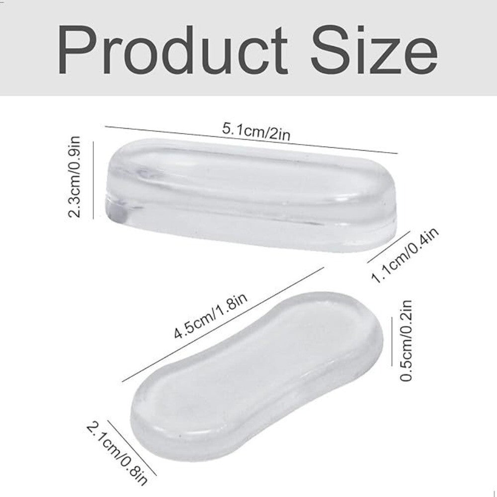 5Pcs Silicone Toilet Seat Buffer Pad Replacement Toilet Seat Bumper