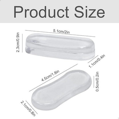5Pcs Silicone Toilet Seat Buffer Pad Replacement Toilet Seat Bumper