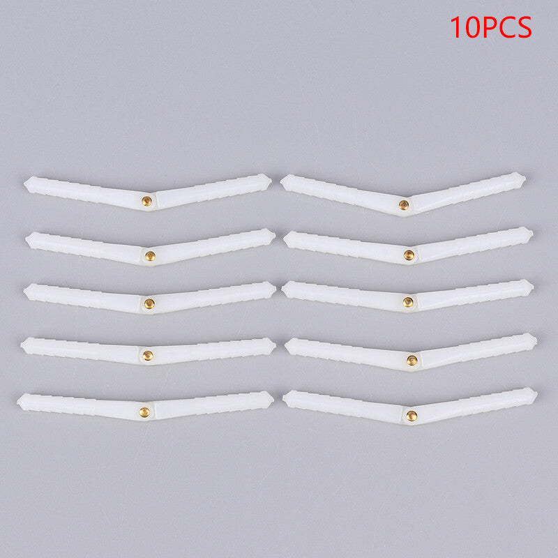 10 PCS Diameter 2.5mm 4.5mm Plastic Pin Hinge For RC Airplane Model Wing