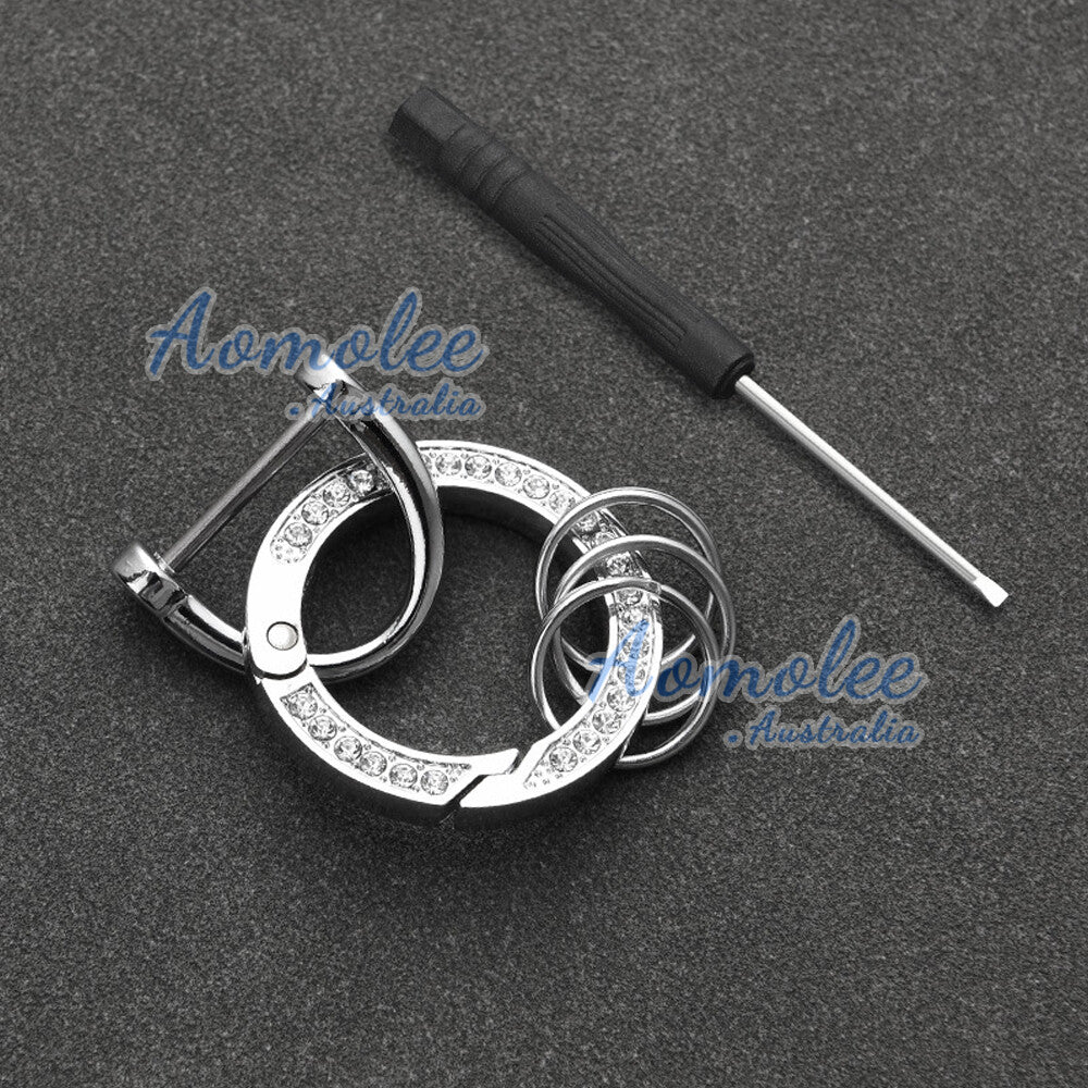 Carbon Fiber Car Key Fob Chain Cover Compatible with Mercedes Benz A/B/C/E/S/G/M/V/CLA/CLS