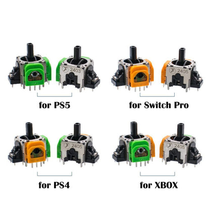 High Precision Hall Effect Joystick Compatible with PS5/PS4/Xbox/Switch Pro Gamepad