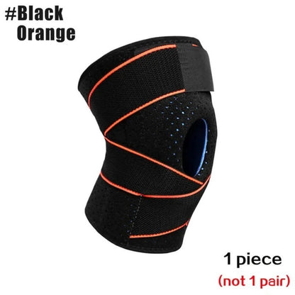 Gel Silicone Compression Knee Support Brace Arthritis Pad Pain Relief Strap AU