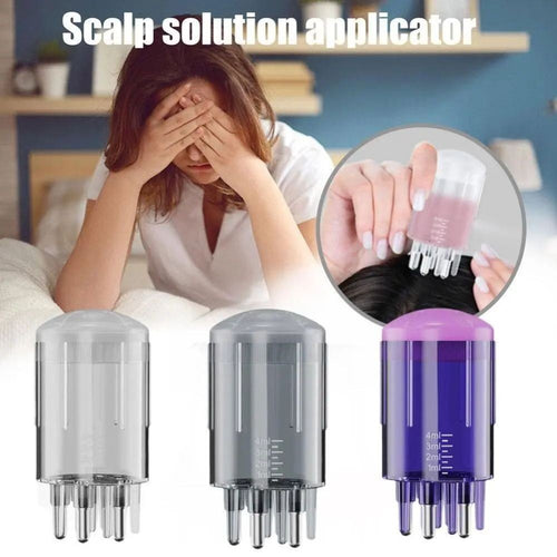 Applicator Liquid Comb for Hair Scalp Treatment Hair Growth Serum Oil Apply