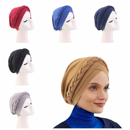 Twisted Chemo Sleep Turban Hair Loss Beanies Cap New Headwrap Headwear  Women