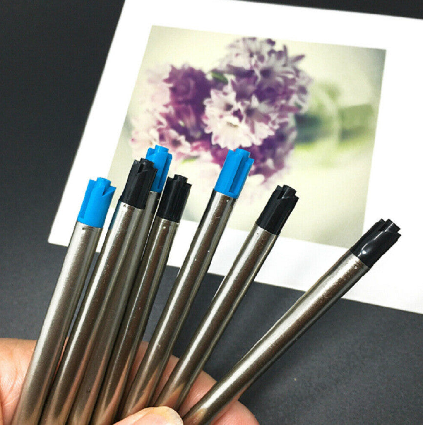 Ballpen Ink Refills 1mm Compatible With Parker Pens Ball Point Refill Black/Blue