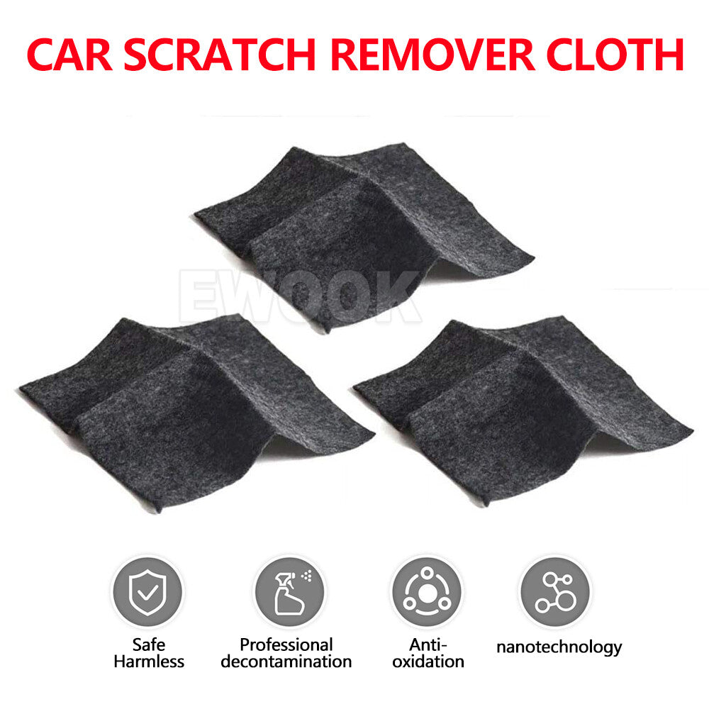 New 6 Pcs Nano Sparkle Cloth for Car Scratches Nano Magic Cloth Scratch Remover