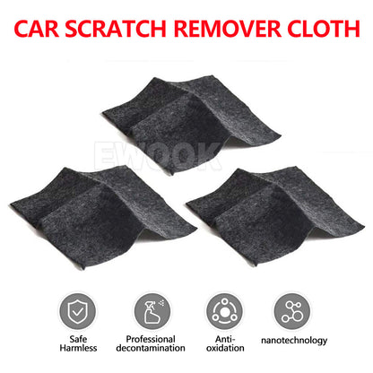 New 6 Pcs Nano Sparkle Cloth for Car Scratches Nano Magic Cloth Scratch Remover