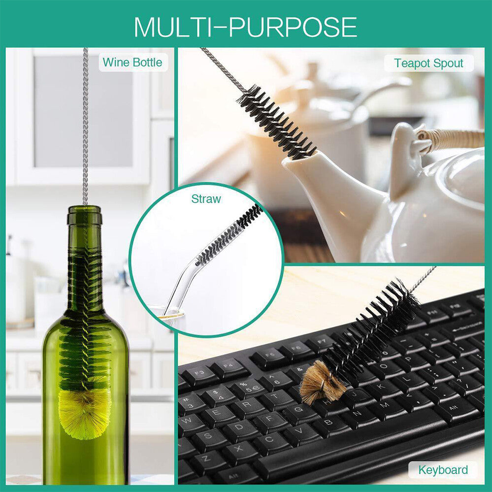 Long Handle Bottle Brush Cleaning Brush Scrubbing Tool Cup Brush Kettle Brush