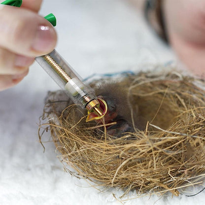With Accurate Scale Baby Birds Feeding Injector Kit  Bird