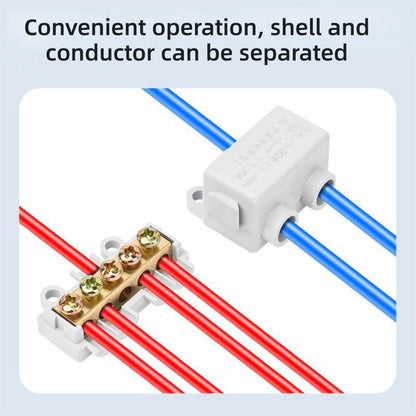 Conductor Brass Quick Terminal Block Large Current Wire Connector  Electrical