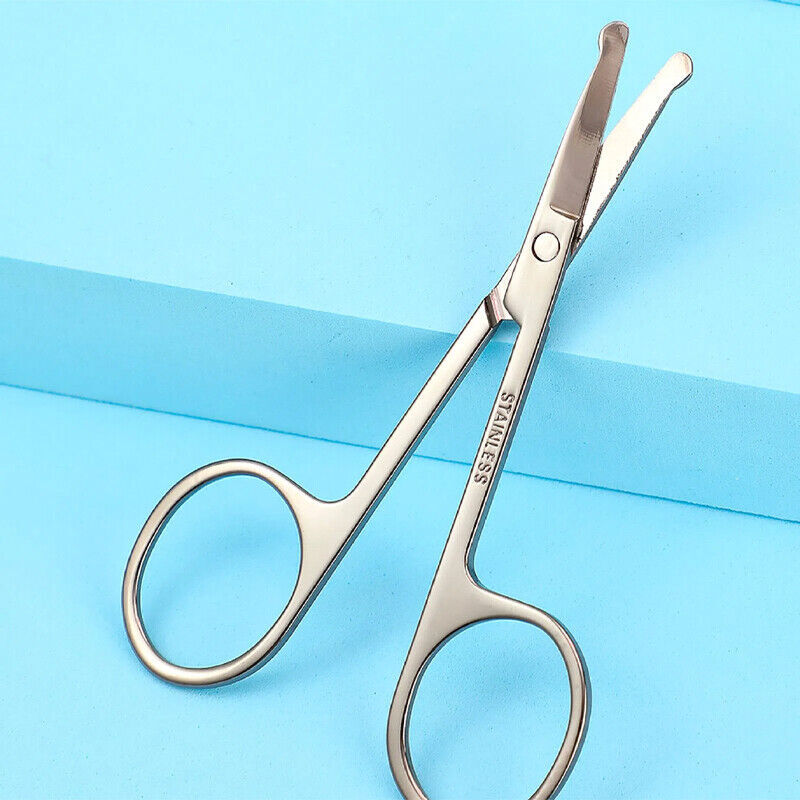 Nose Hair Remover Stainless Steel Scissors Trimmer Safety Clipper AU