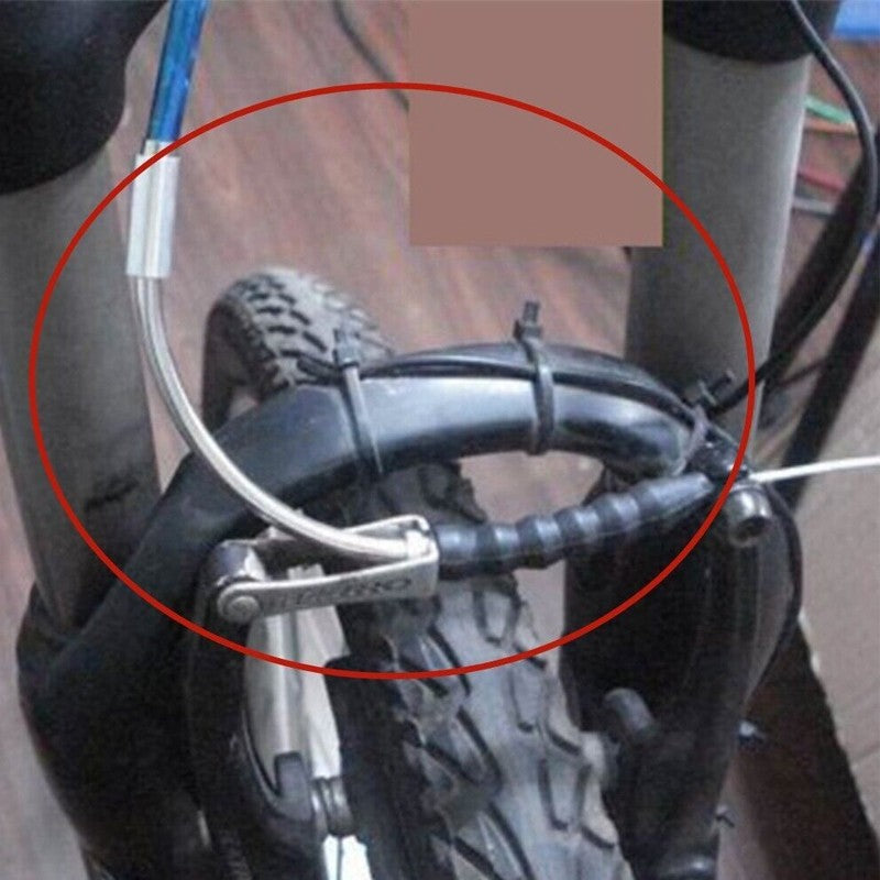 V-Brake Noodle Cable Guide +Boot -1 Pair -110 Degree - MTB / Hybrid Bike Bicycle