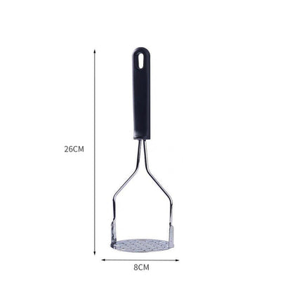 Kitchen Potato Masher Stainless Steel Vegetable Fruit Potatoe Press Crusher AU