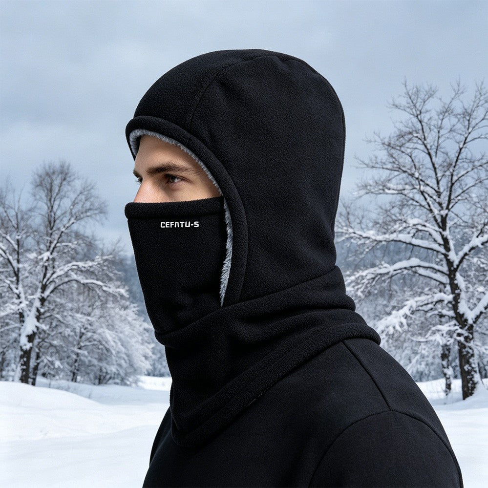 Winter Balaclava Face Mask Thermal Fleece Hood Cap Ski Neck Cover Warmer Hat