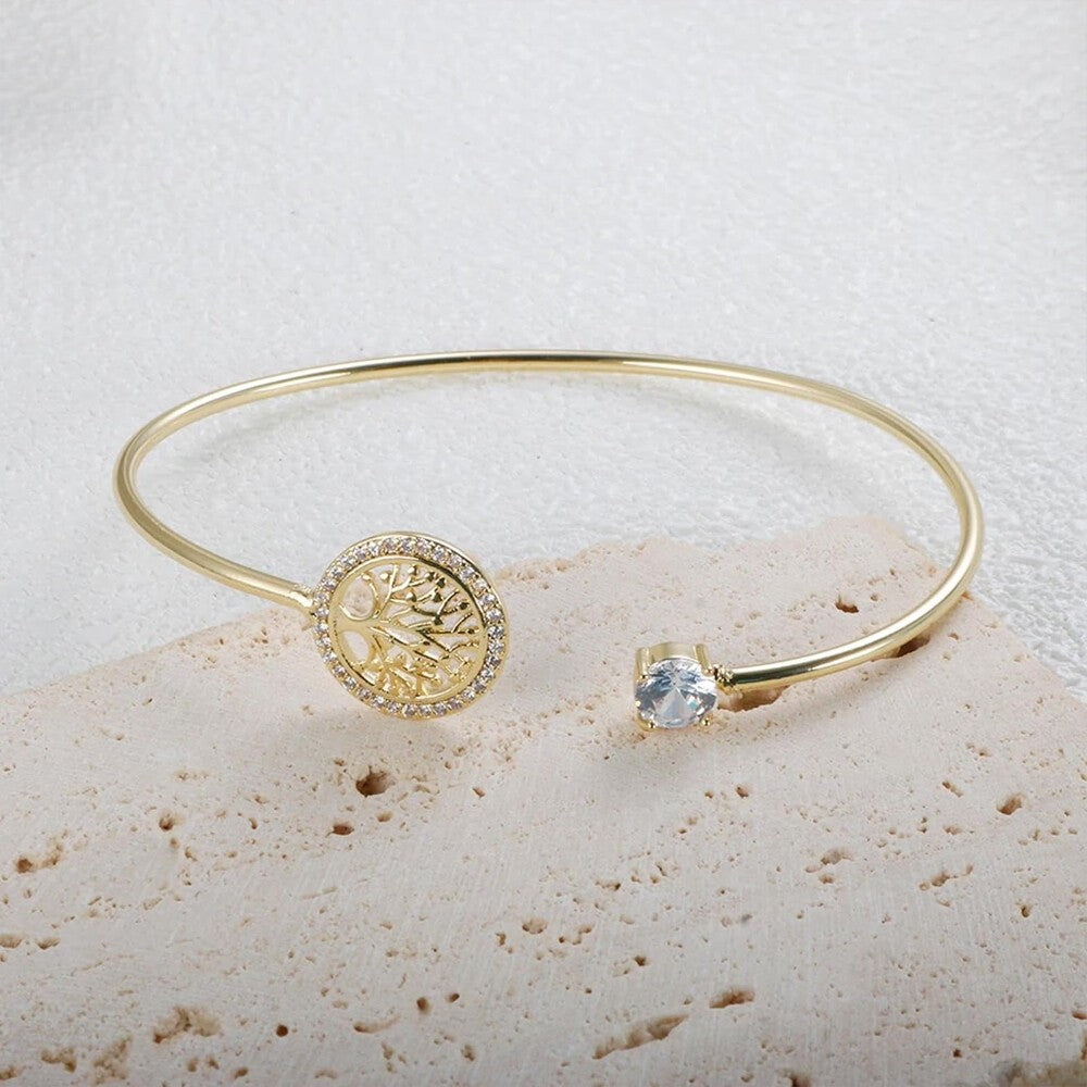 Tree of Life Charm Bracelet Vintage Adjustable Bangle Spiritual Jewelry Women AU