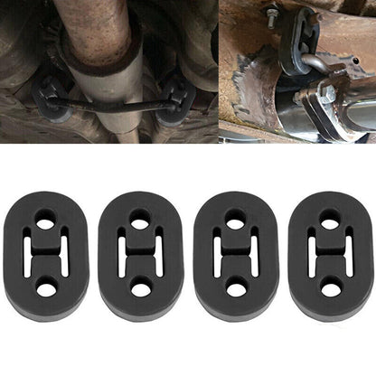 4x Universal Exhaust Mount Repair Hanger Bracket Heavy Duty Rubber Replacement