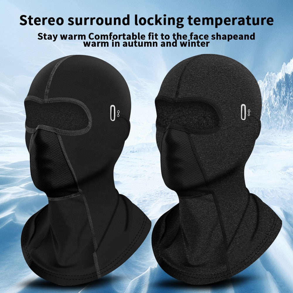 Winter Thermal Motorcycle Balaclava Ski Full Face Mask Hood Helmet Windproof NEW