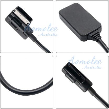 Compatible with Mercedes Benz AMI MMI Car Bluetooth-compatible Aux Receiver Cable Adapter