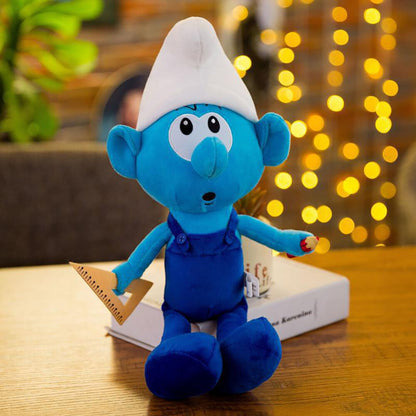 28cm Cute Smurf Cat Plush Toy Soft Stuffed Animal Doll Collectible Kids Gifts AU