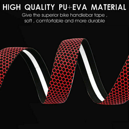 2xThick Bicycle Handlebar Tape Bar Drop Wrap MTB Road Bike Anti-Slip Punch AU