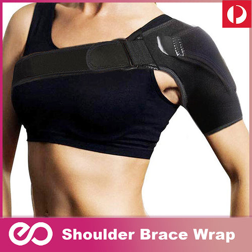 Left/Right Shoulder Brace Rotator Cuff Support Injury Dislocate Compression Wrap