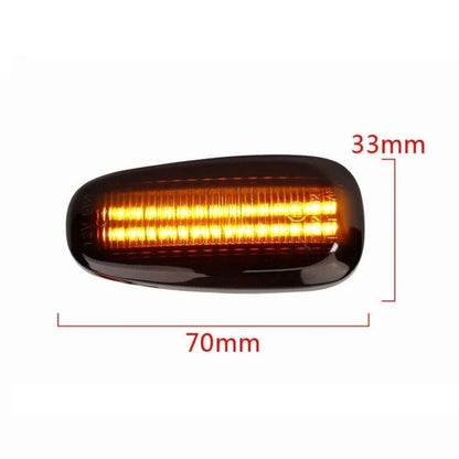 2Pcs For Holden VY/VZ Commodore 2004–2007 Sequential LED Indicators - Smoked