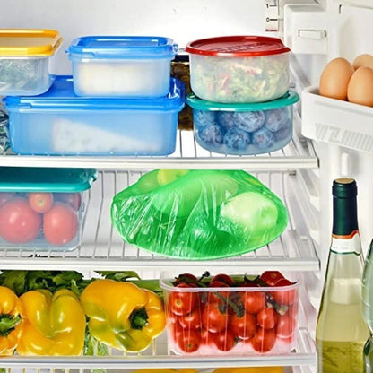 Elastic Food Storage Covers Reusable Stretch Plastic Wrap Bowl Covers New