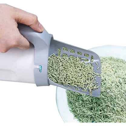 Cat Litter Scoop Integrated Detachable Shovel Holder Poop Pet Sifter Cleaning AU