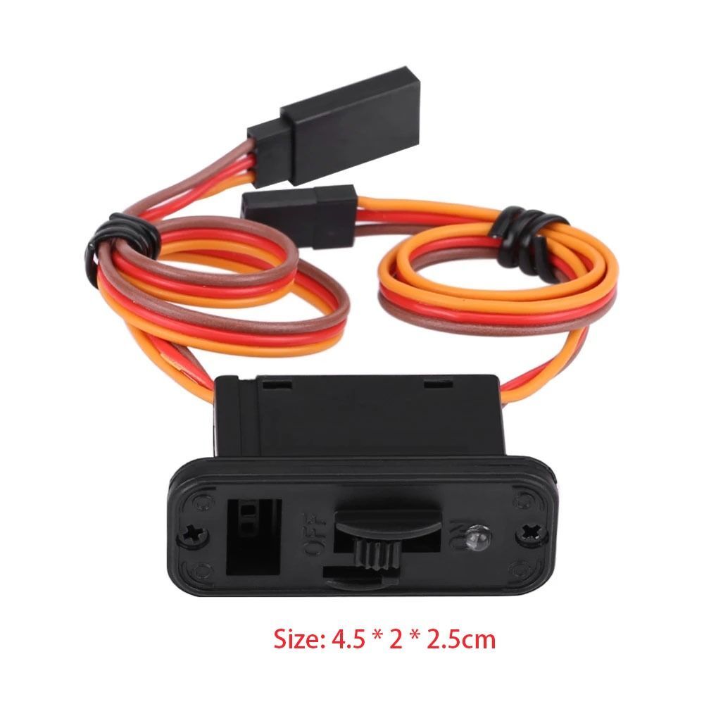 Receiver Connector FUTABA Switch for JR RC Switches Switch Connectors RC Switch